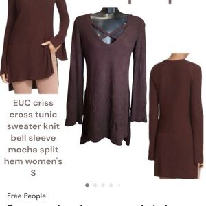 Free People Tunic Sweater Medium